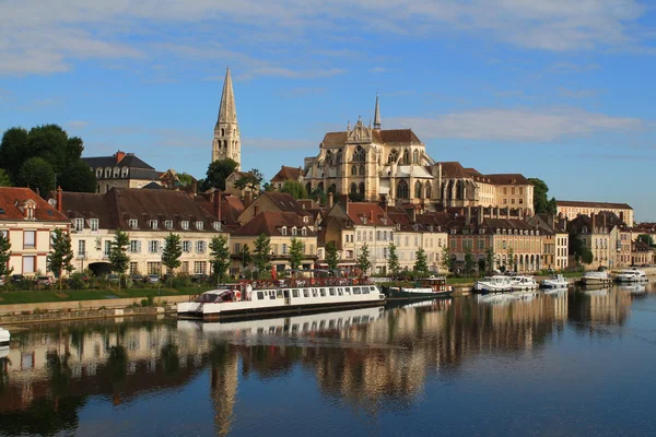 Auxerre, Ciudad de Arte e Historia — Foto de Stock