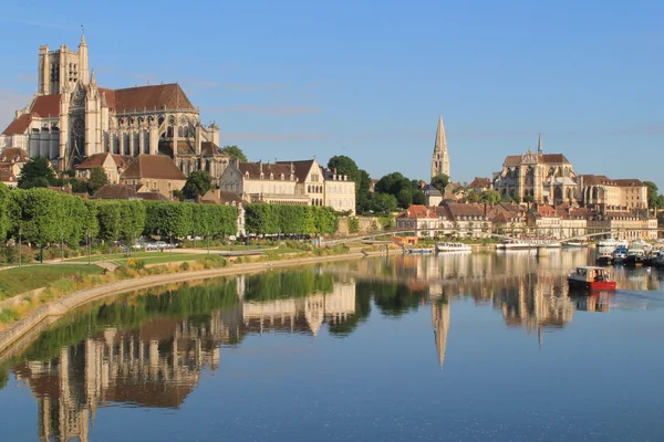 Auxerre, Town of Art and History — Stock Photo, Image