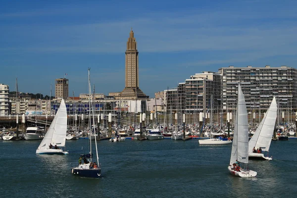 Le Havre i Frankrike Royaltyfria Stockbilder