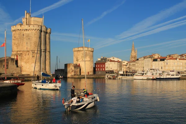 Old Harbour of la Rochelle, França — Fotografia de Stock