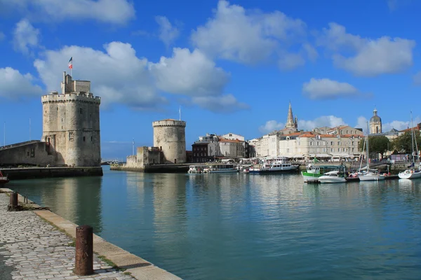 Gamla hamnen i la Rochelle, Frankrike — Stockfoto