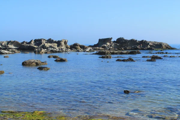 Plage de Méditérrannée à Alger, Algérie — ストック写真