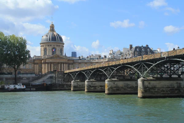 Pont des Arts à Paris, France — Stok fotoğraf