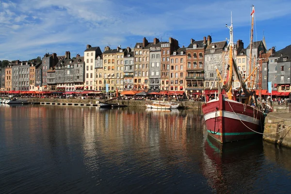 Παλιό λιμάνι του Honfleur, Γαλλία — Φωτογραφία Αρχείου