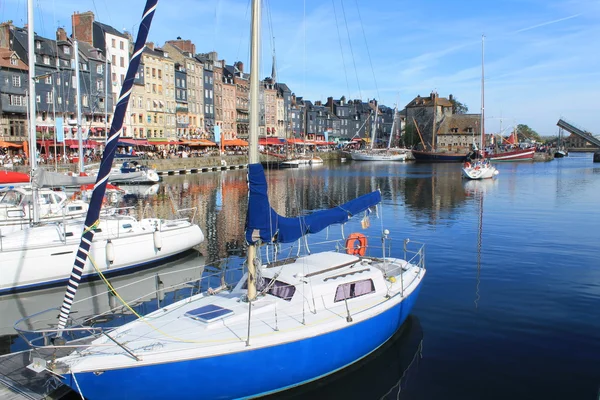 Old port of Honfleur, France