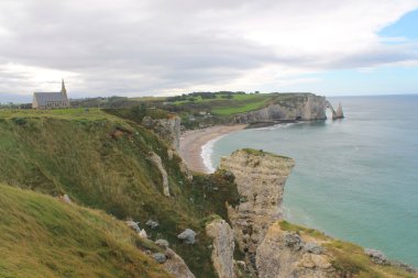 Etretats ve onun uçurumlar, Fransa