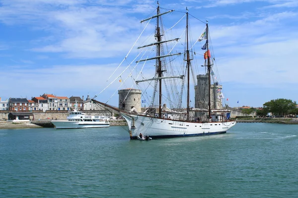 Das maritié boot in la rochelle, franz — Stockfoto