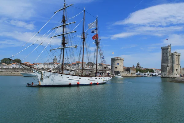 Maritié båten vid La Rochelle, Frankrike — Stockfoto