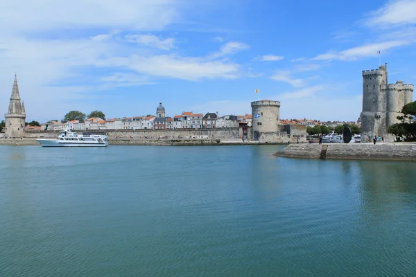 Maritié båten vid La Rochelle, Frankrike — Stockfoto