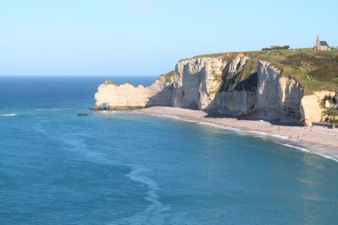 Etretat Seine deniz, Fransa