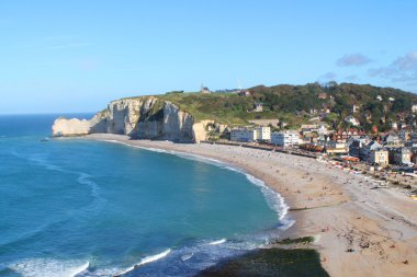 Etretat Seine deniz, Fransa