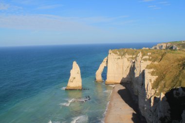 Etretat Seine deniz, Fransa