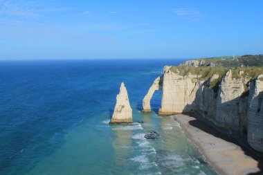 Etretat Seine deniz, Fransa