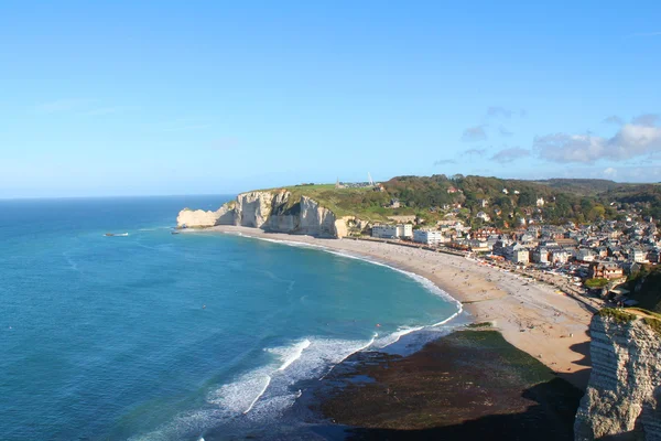 Etretat in Seine Maritime, France — Stock Photo, Image