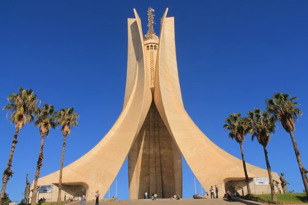 Martyrs' Memorial of Algiers, Algeria — Stock Photo, Image