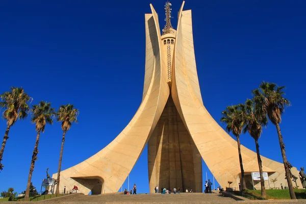 Martyrs' Memorial of Algiers, Algeria — Stock Photo, Image