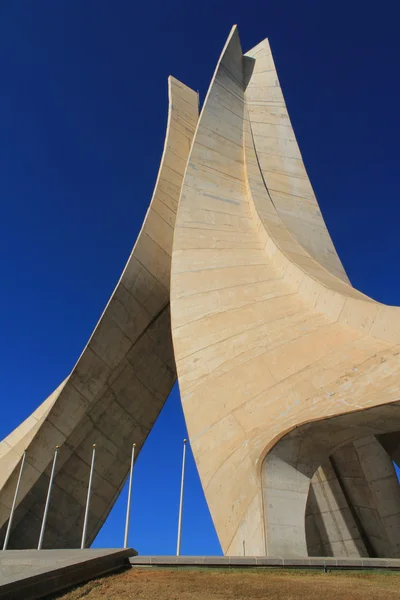 Martyrs' Memorial av Algiers, Algeriet — Stockfoto