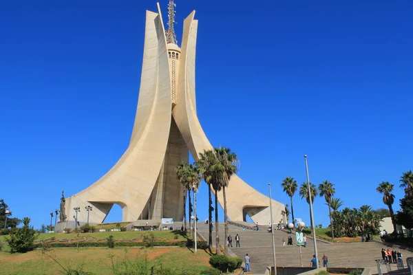 Martyr monument of Algiers, Algeria — Stock Photo, Image