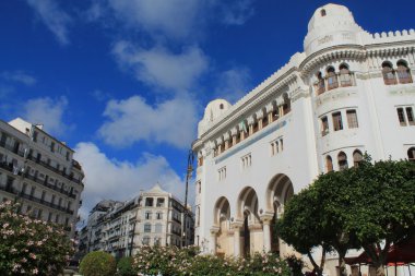 Algiers capital city of Algeria clipart