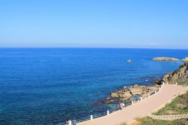 Mar Mediterrâneo em Argélia, Argélia — Fotografia de Stock