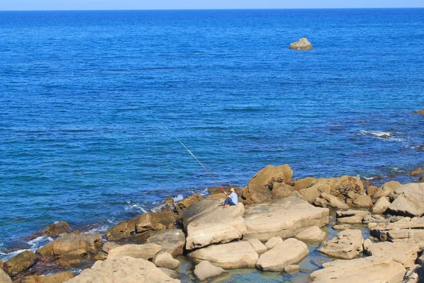 Maditerranean moře v Alžíru, Alžírsko — Stock fotografie