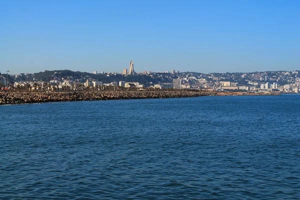 Baie de la Méditerranée à Alger, Algérie — Photo