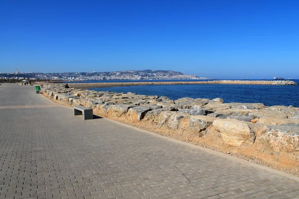 Baie de la Méditerranée à Alger, Algérie — Photo