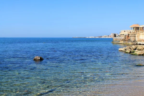 Mediterranean sea in Algiers, Algeria — Stock Photo, Image