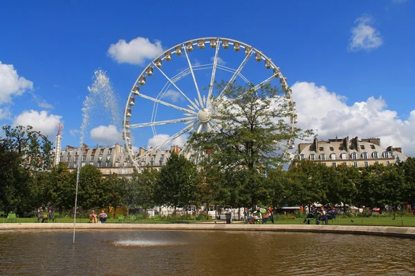 Tuileries Garden in Paris, France — Stock Photo, Image