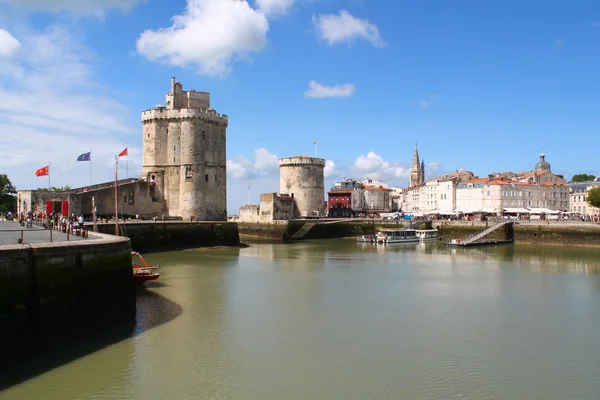 Gamla hamnen i la Rochelle, Frankrike — Stockfoto