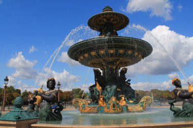 Paris'te concorde Çeşmesi