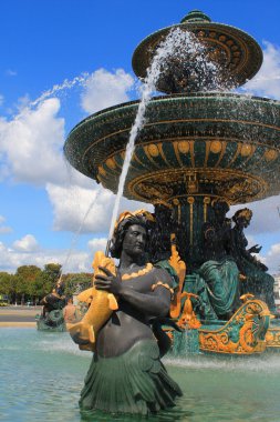 Paris'te concorde Çeşmesi