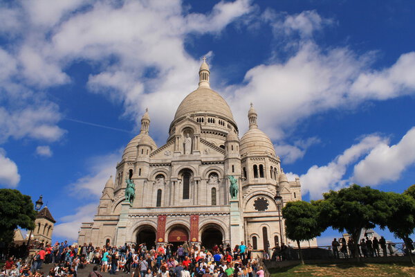 Basilica Sacré coeur in Paris, France