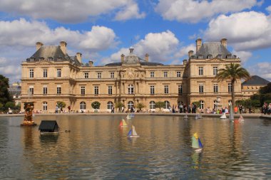 Luxembourg palace in Paris, France clipart