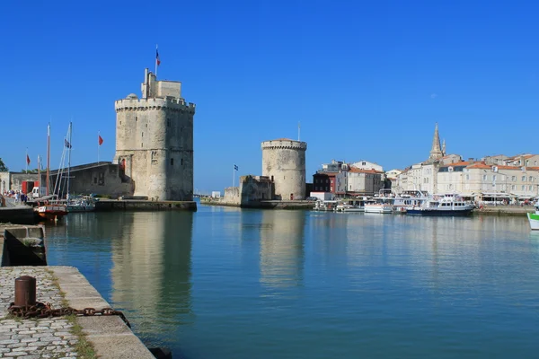 Gamla hamnen i La Rochelle, Frankrike — Stockfoto