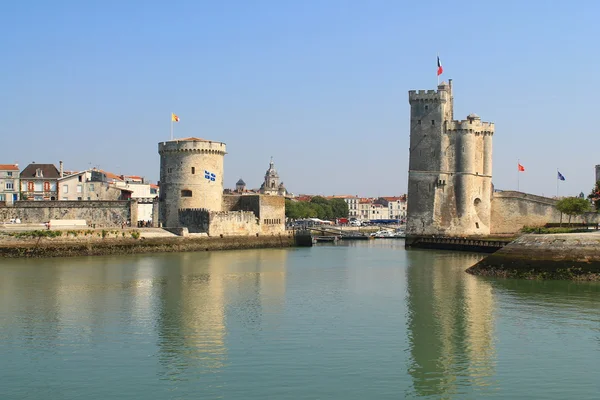 Gamla hamnen i La Rochelle, Frankrike — Stockfoto