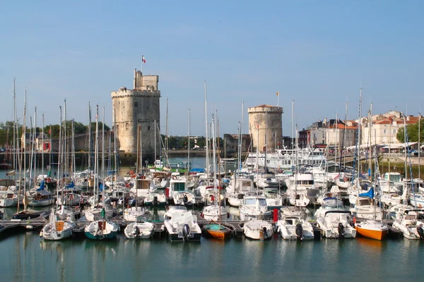 Gamla hamnen i La Rochelle, Frankrike — Stockfoto