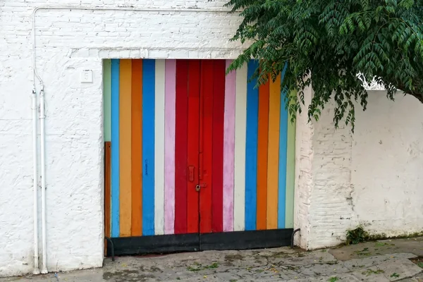 Colored door — Stock Photo, Image