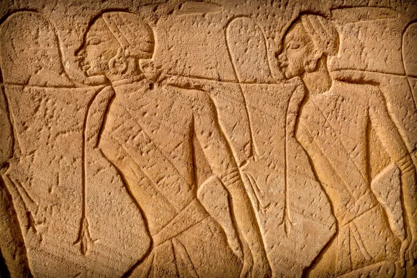 Låg-relief, Abu-Simbel — Stockfoto