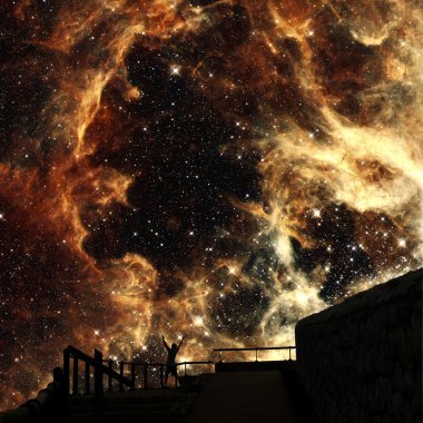 Oğulları yıldız (Nasa tarafından döşenmiş bu görüntü unsurları)