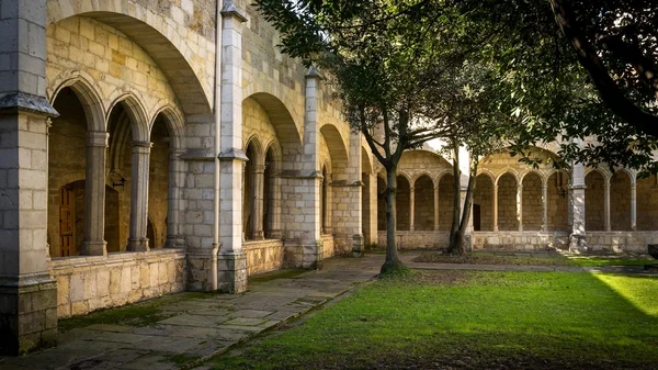 Santander Cathedral, a corner of the cloister — Stock Photo, Image
