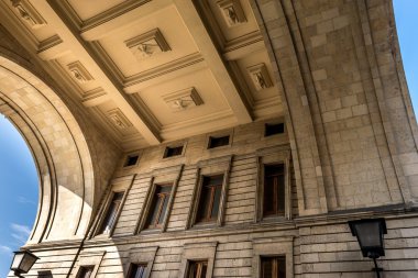 Bir bina Arcade iç görünüm