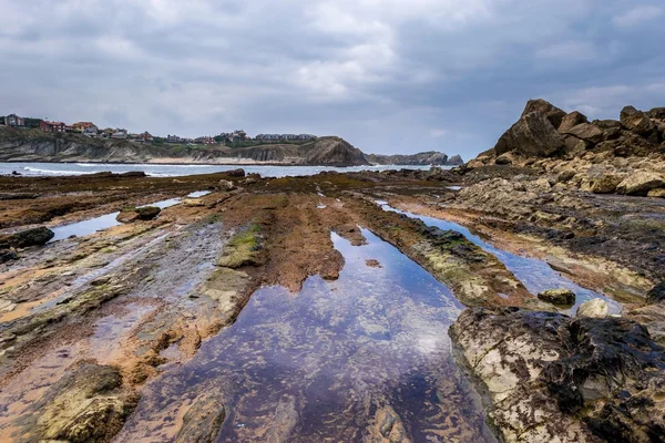 Low tide in the Cantabrian Sea — Stock Photo, Image