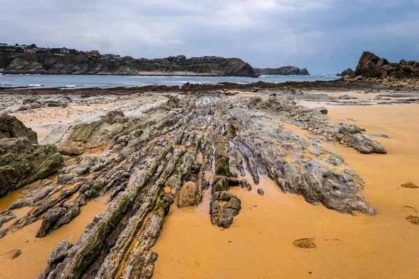 Low tide in the Cantabrian Sea — Stock Photo, Image