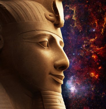 Ramses II ve galaktik merkezi bölge (Bu görüntü kürk unsurları