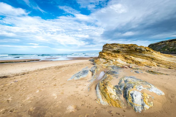 Low tide in the Cantabrian Sea — Stock Photo, Image