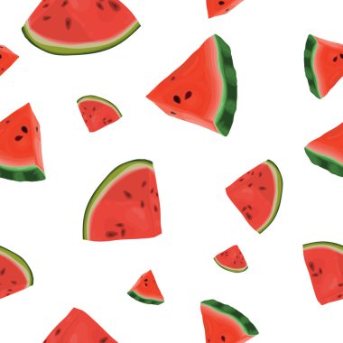Karpuz desenli kusursuz desen