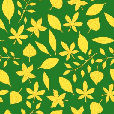  Sonbahar yapraklı pürüzsüz desen