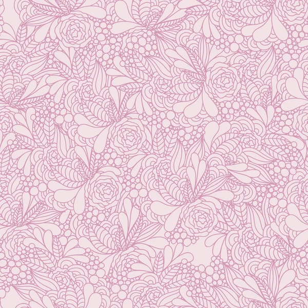 Tissu design fleurs nuances roses — Image vectorielle