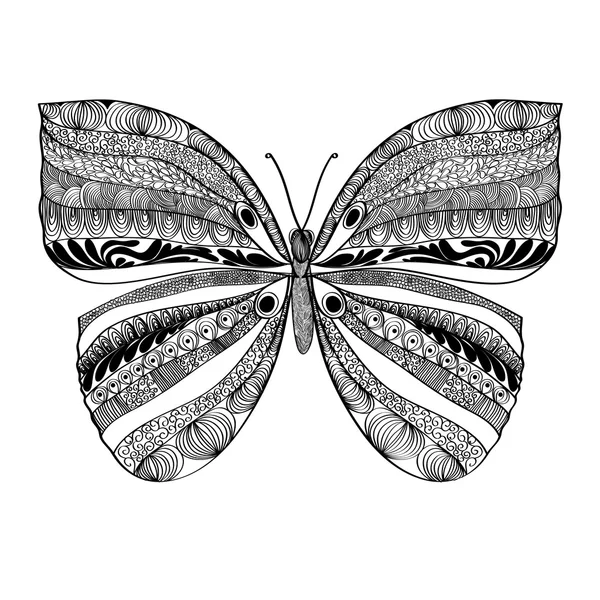 Abstrato bela borboleta —  Vetores de Stock